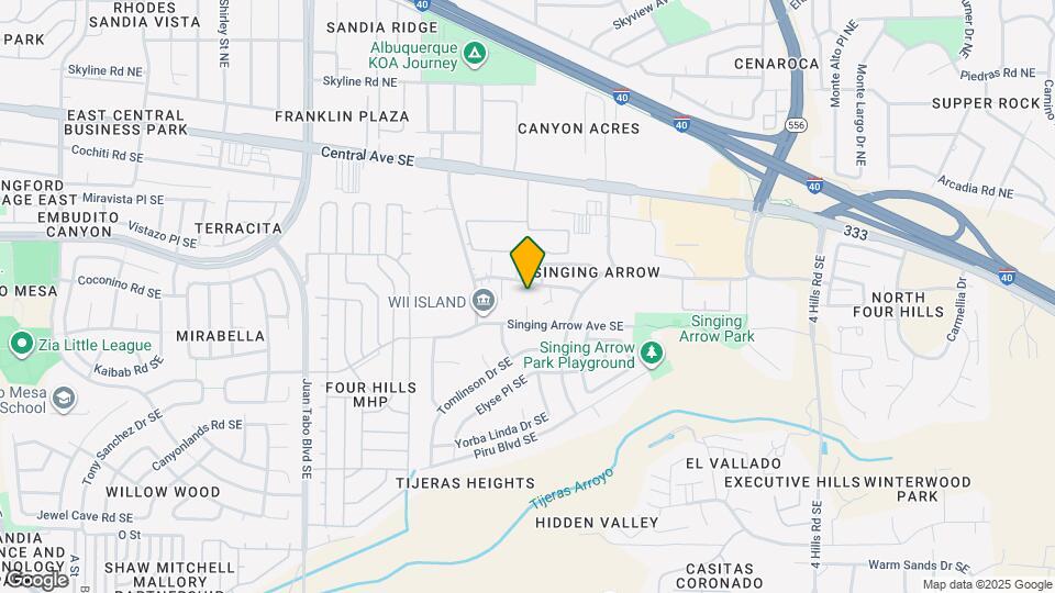 400 Rainbow Ct SE Map and Location Details