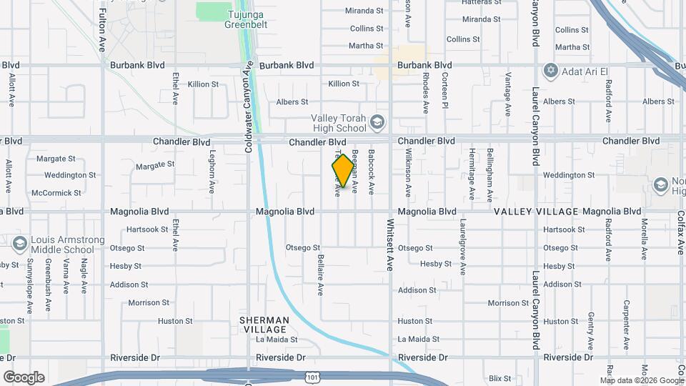 5230 Teesdale Ave Map and Location Details