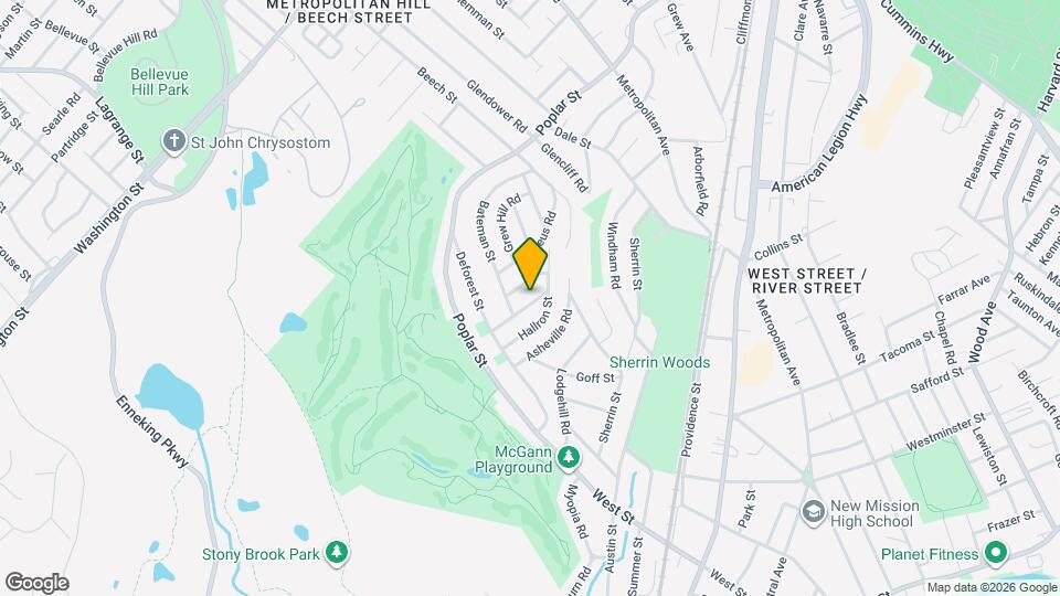 38 Grassmere Rd Map and Location Details