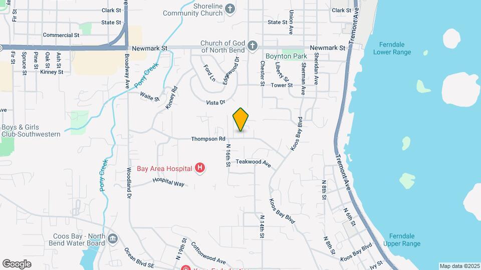 1510 Thompson Rd Map and Location Details