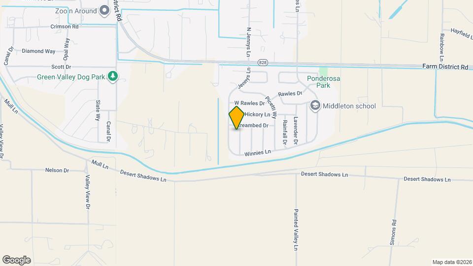 1780 Timberland Dr Map and Location Details