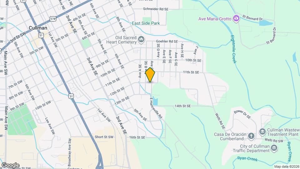 1201 Avenue C SE Map and Location Details