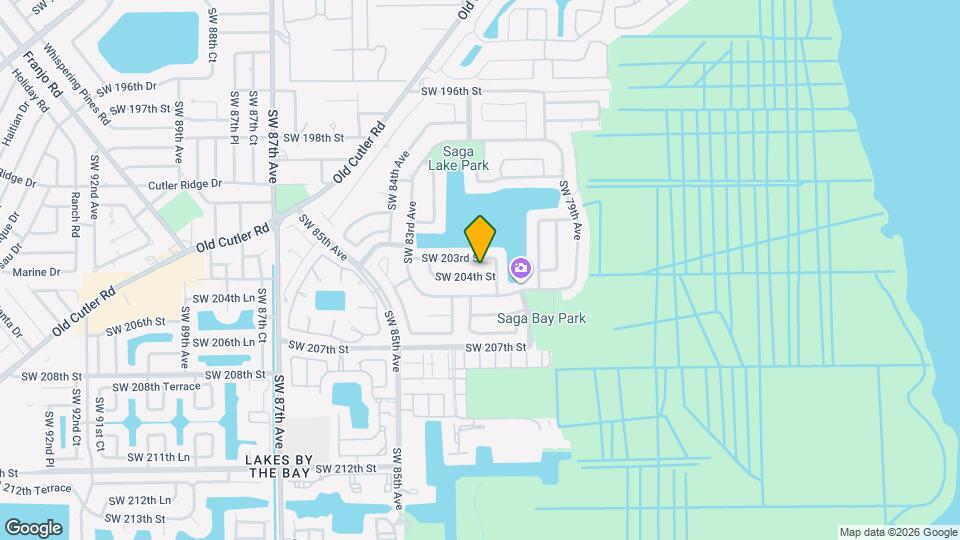 8121 SW 204th St Map and Location Details