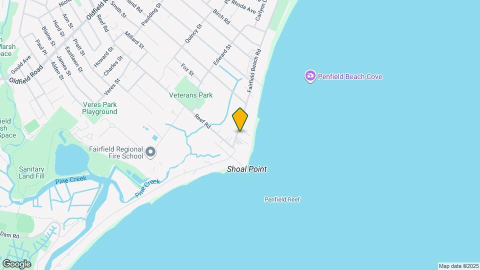 656 Fairfield Beach Rd Map and Location Details