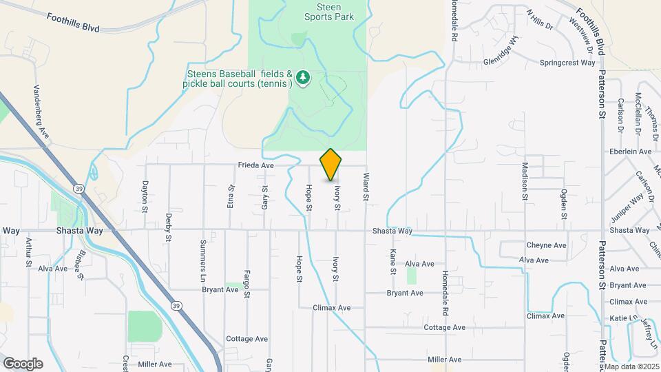 1506 Ivory St Map and Location Details