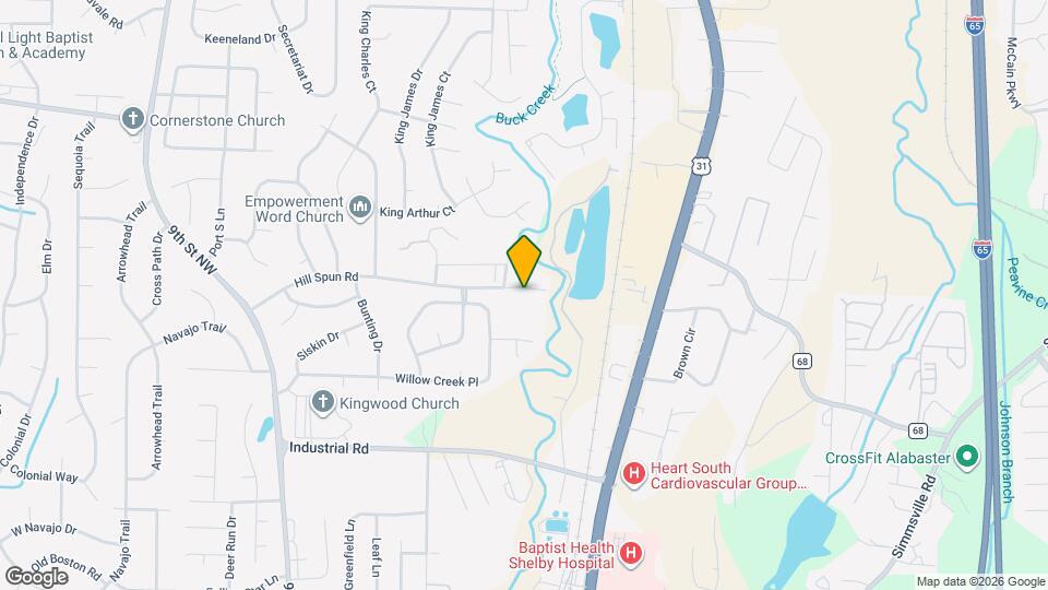 108 Willow Point Ln Map and Location Details