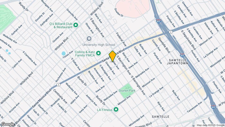 1531 Stoner Ave Mapa y Detalles de la Ubicación