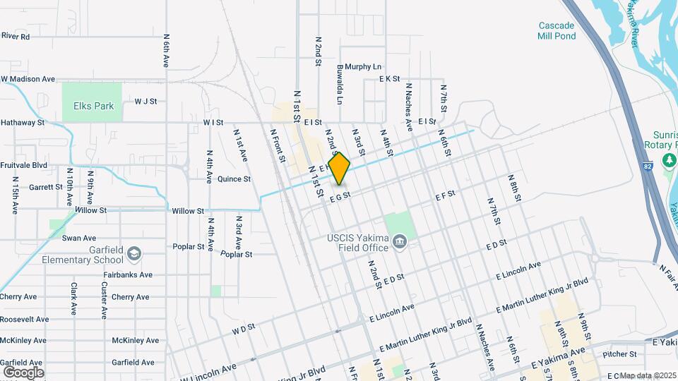 704 N 2nd St Map and Location Details
