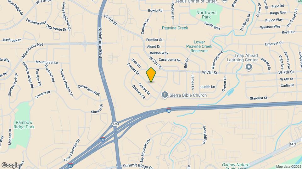 3280 Everett Dr Map and Location Details