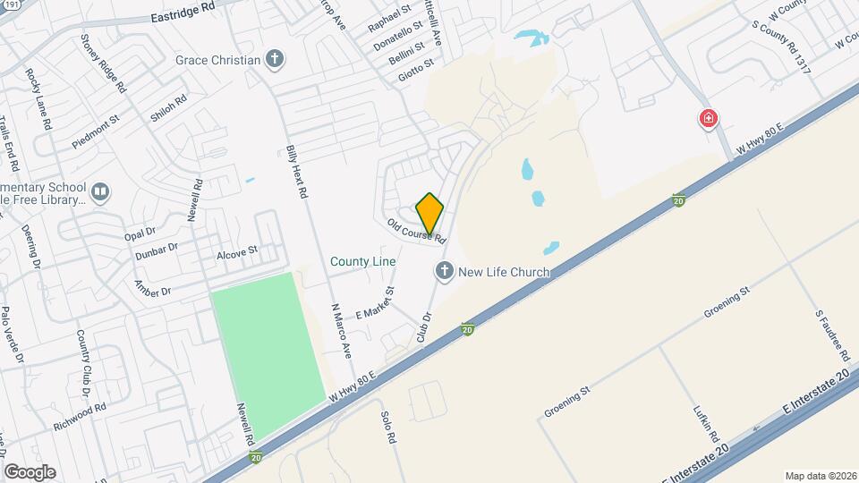 201 Old Course Rd Map and Location Details