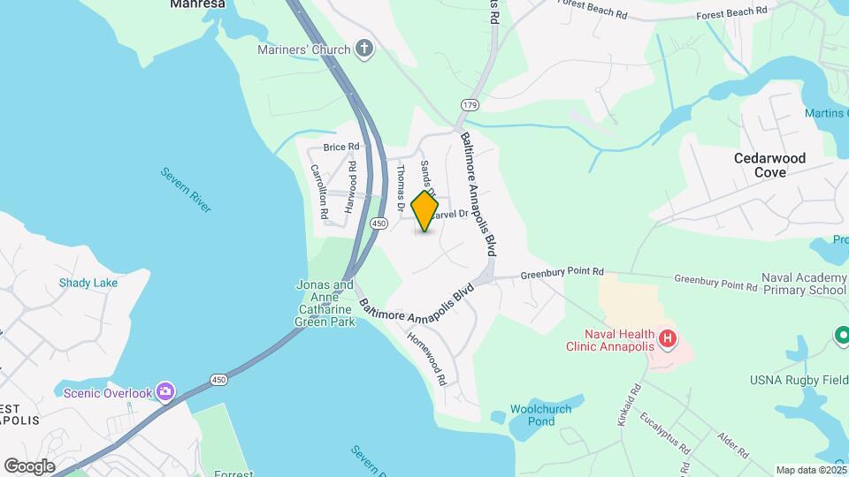 1923 Harrington Pl Map and Location Details