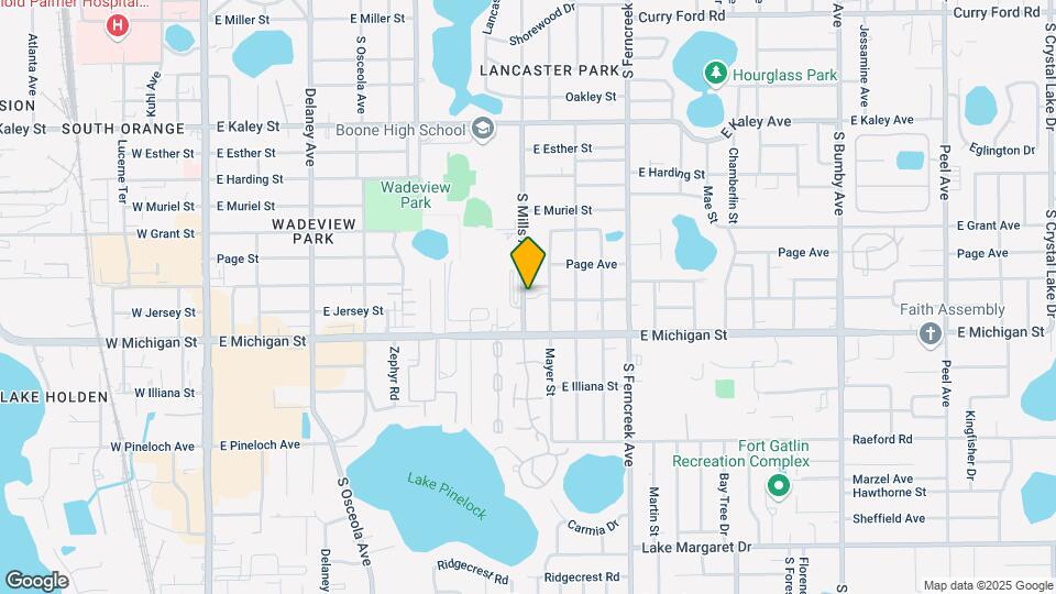 2547 S Mills Ave, Unit 1 Map and Location Details