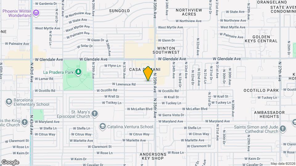 3520 W Lawrence Rd Map and Location Details