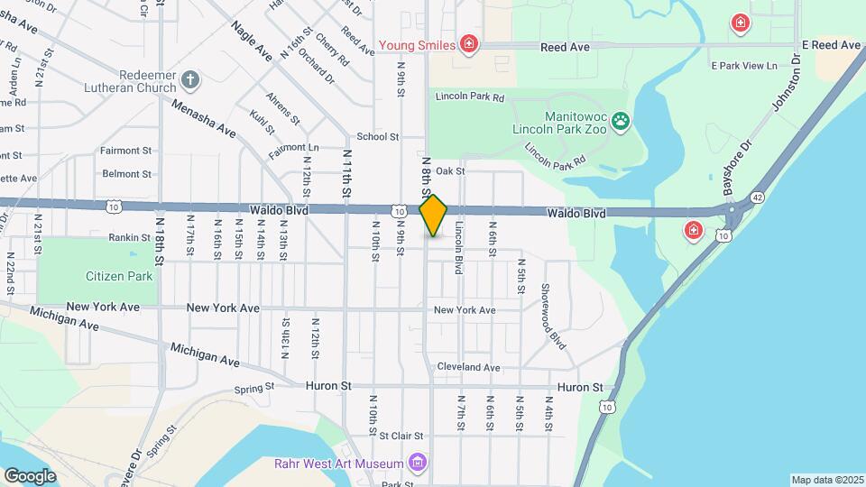 720 Pine St, Unit Upper Mapa y Detalles de la Ubicación