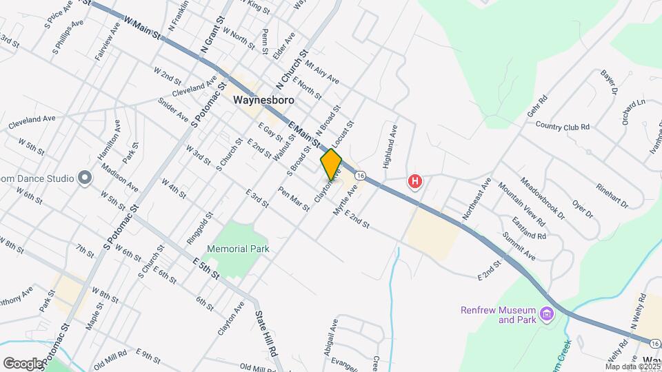 45 Clayton Ave Map and Location Details