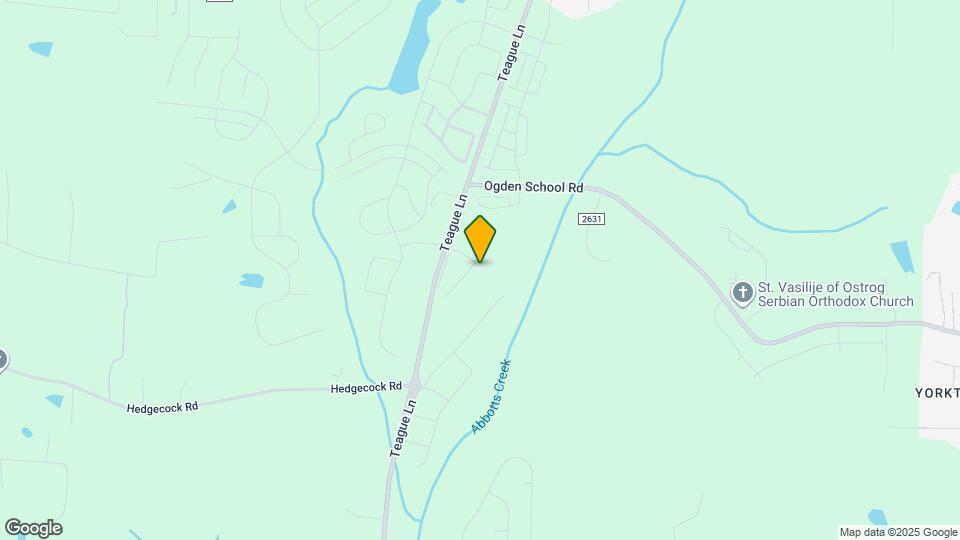 1833 Ridge Creek Dr Map and Location Details