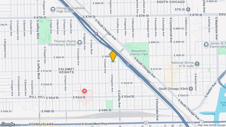 9031 S Kingston Ave, Unit 9031 Map and Location Details