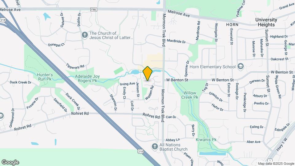 Walden Ridge Townhomes Map and Location Details