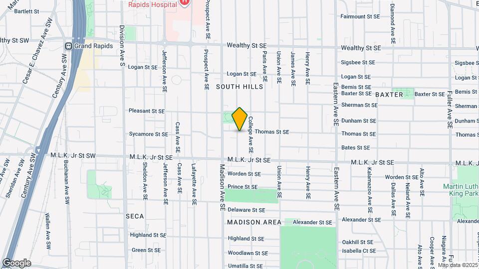 432 Thomas St SE Map and Location Details