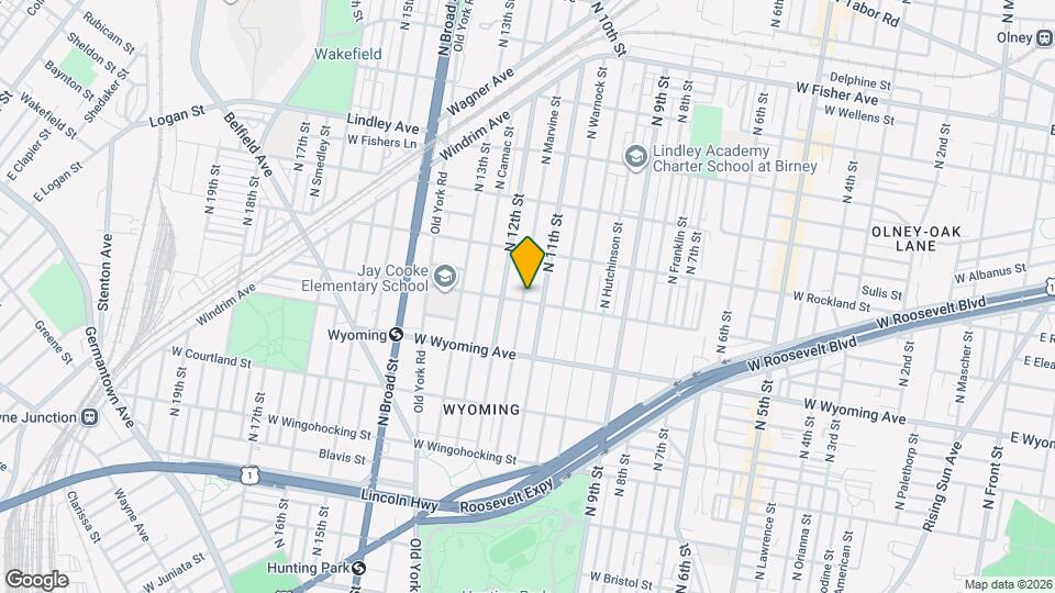 1123 W Loudon St Mapa y Detalles de la Ubicación