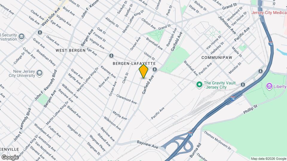 156 Randolph Ave, Unit 2 Map and Location Details