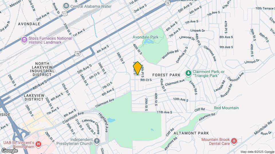 3904 8th Ct S Map and Location Details