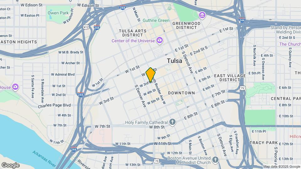 116 W 3rd St Map and Location Details