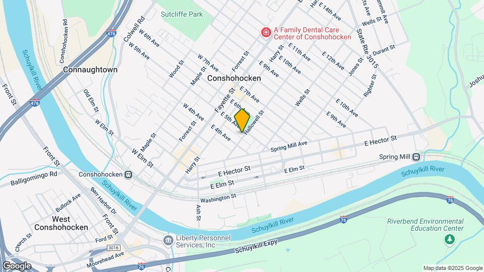 420 Hallowell St-Unit -1 Map and Location Details