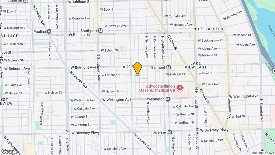 3116 N Clifton Ave, Unit 2 Map and Location Details