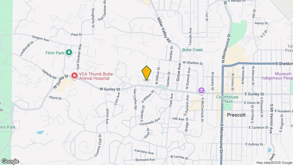 114 Brush St Map and Location Details