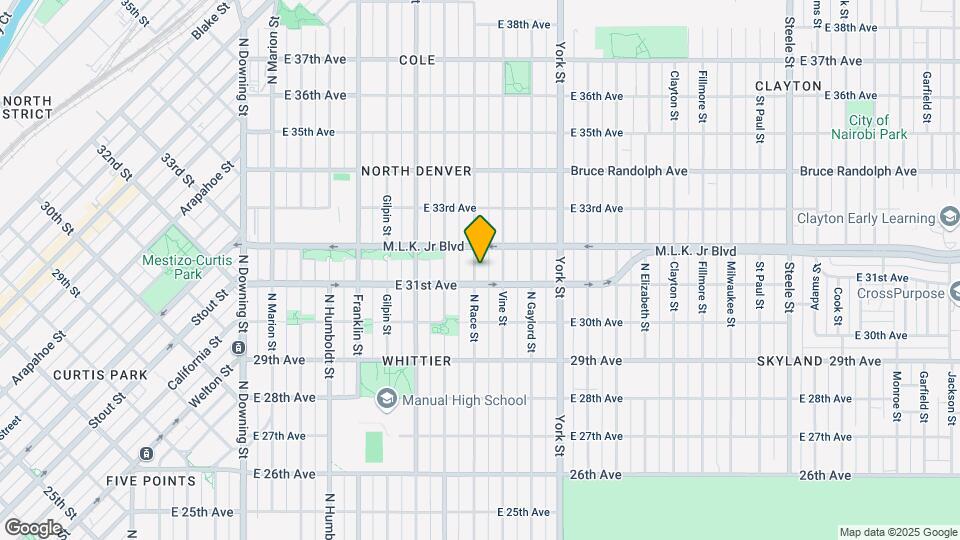 3120 N Race St Map and Location Details
