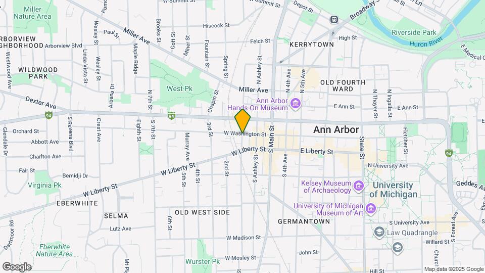 201 S 1st St Map and Location Details