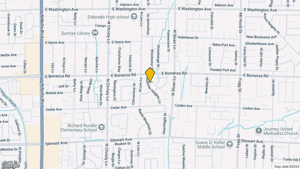 744 Summer Heights Ln Map and Location Details