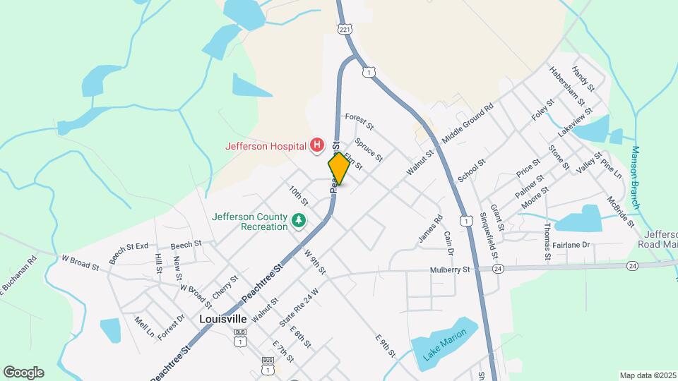 1020 Peachtree St Mapa y Detalles de la Ubicación