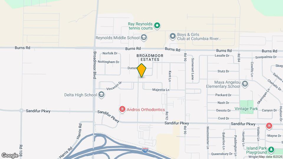 9417 Vincenzo Dr Map and Location Details