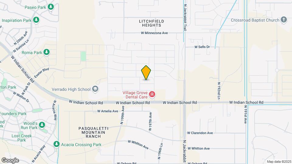 19750 W Heatherbrae Dr Map and Location Details