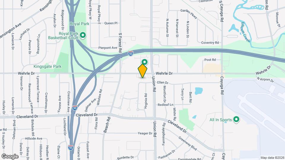 142 Ellen Dr Map and Location Details