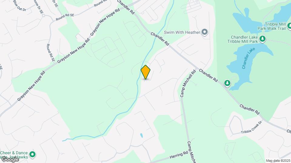 261 Chandler Bluff Ct SE Mapa y Detalles de la Ubicación