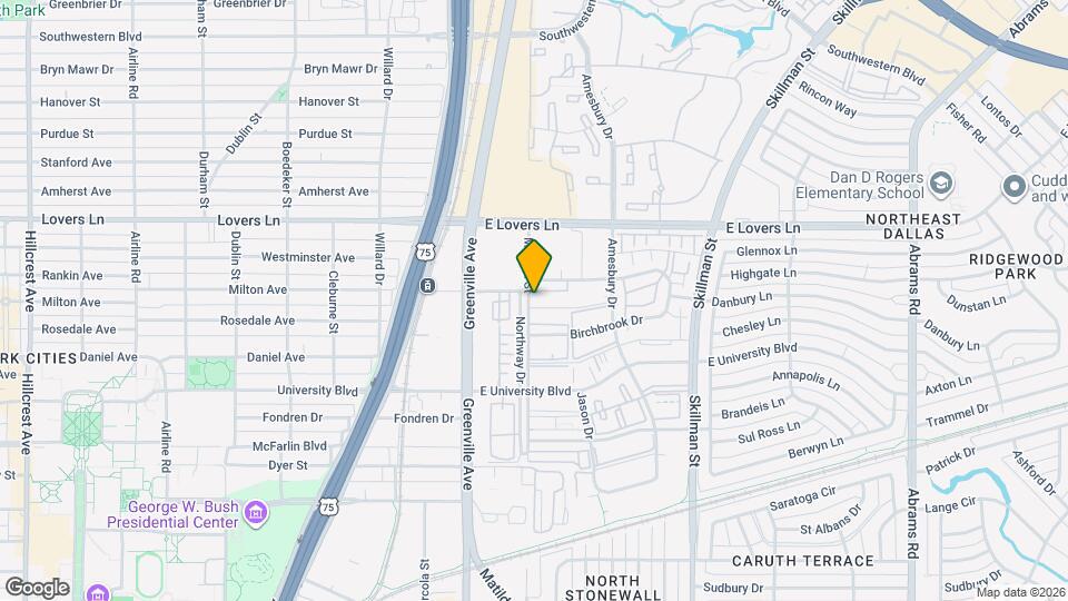 5056 Matilda St Map and Location Details