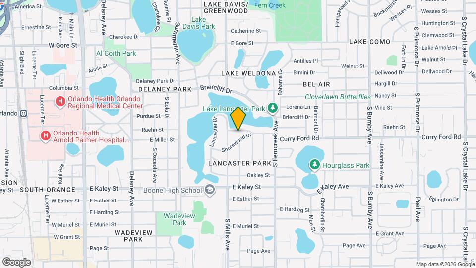 1222 Lancaster Dr Map and Location Details