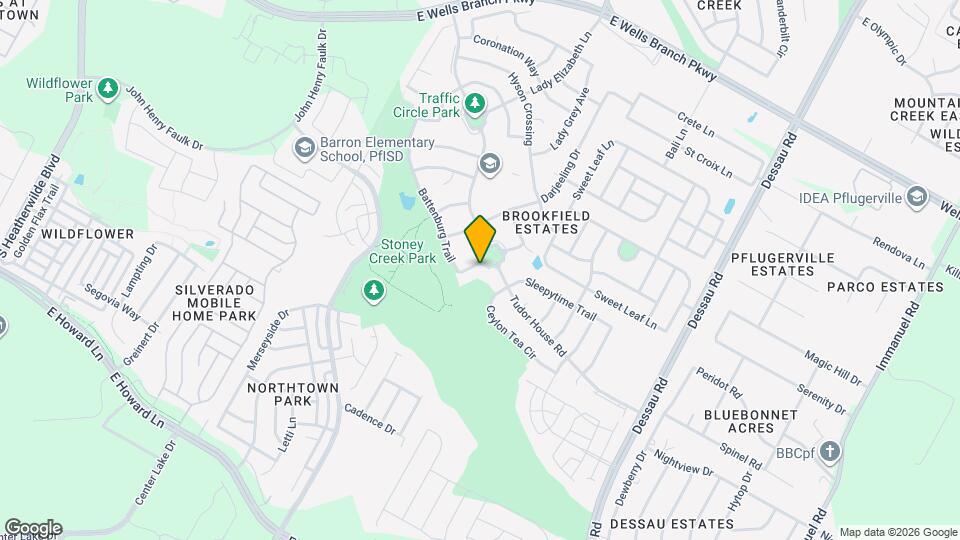 1101 Tudor House Rd Map and Location Details