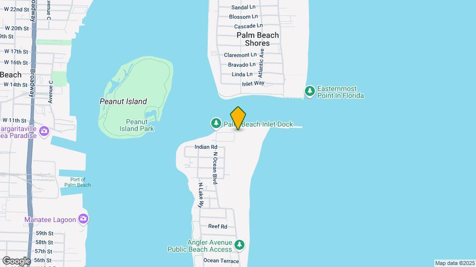 143 E Inlet Dr Mapa y Detalles de la Ubicación