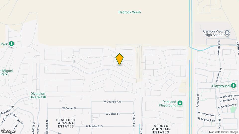 19624 W Badgett Ln Map and Location Details