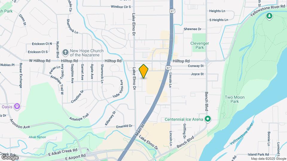 647 Camelback Dr Map and Location Details