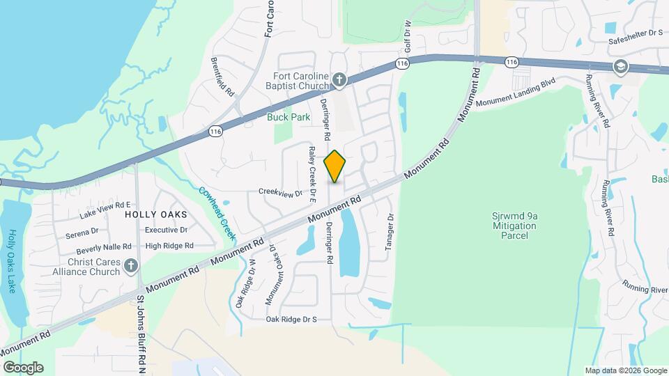 1931 Derringer Rd Map and Location Details