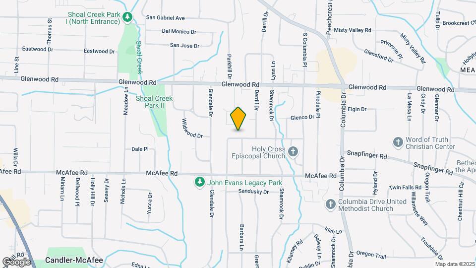 1911 Rosewood Rd Map and Location Details