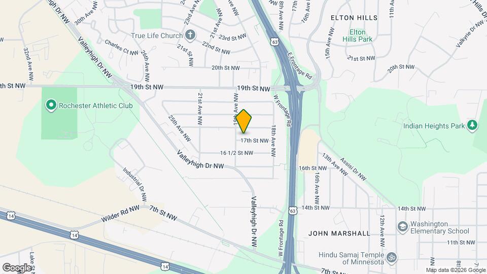 1857 17th St NW Map and Location Details