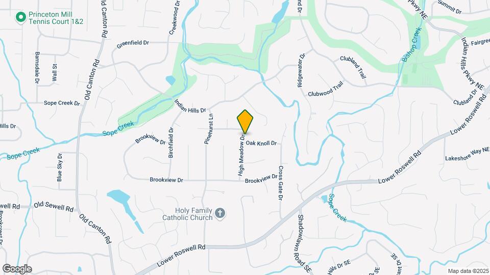 284 High Meadow Dr Map and Location Details