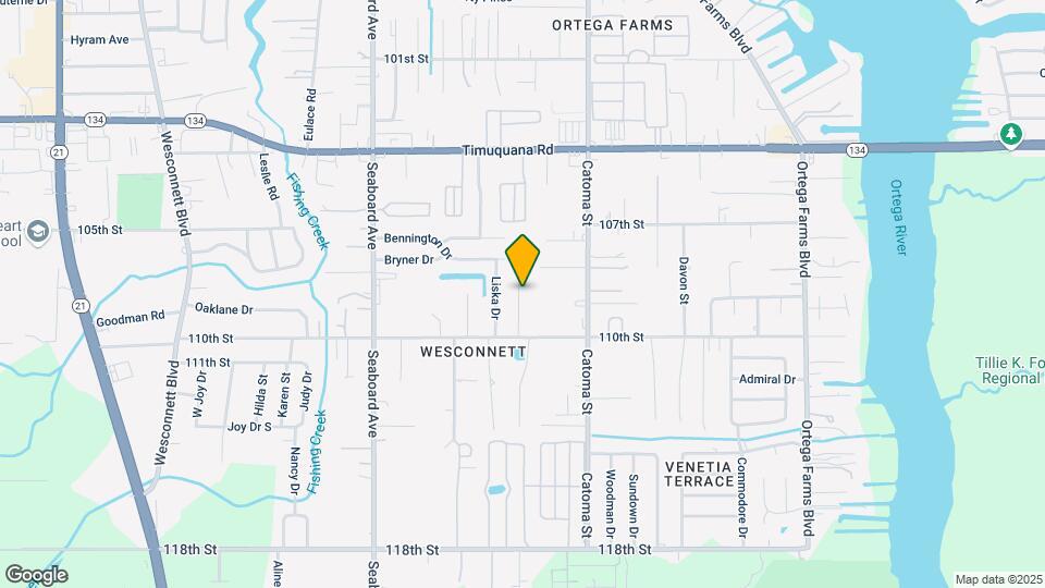 5823 Calvary Dr Map and Location Details