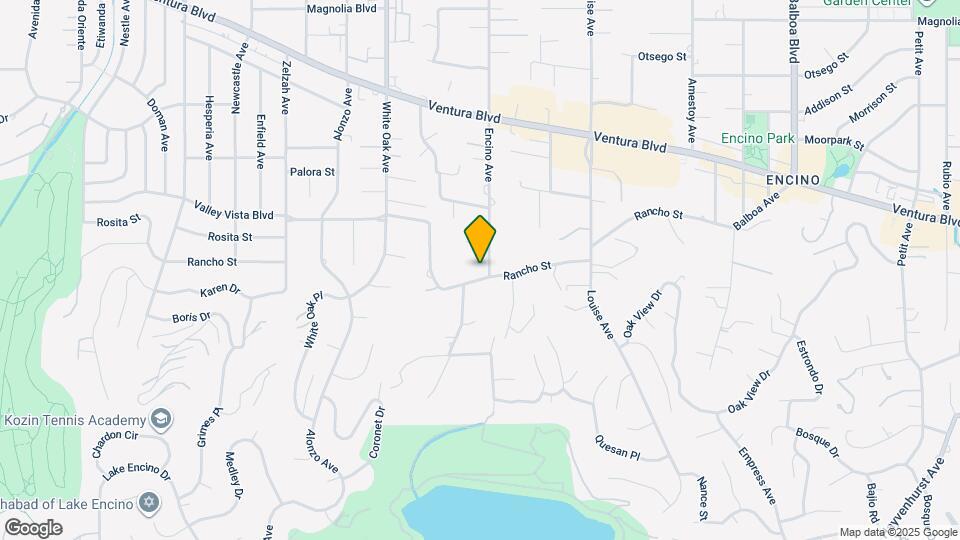 17503 Rancho St Map and Location Details